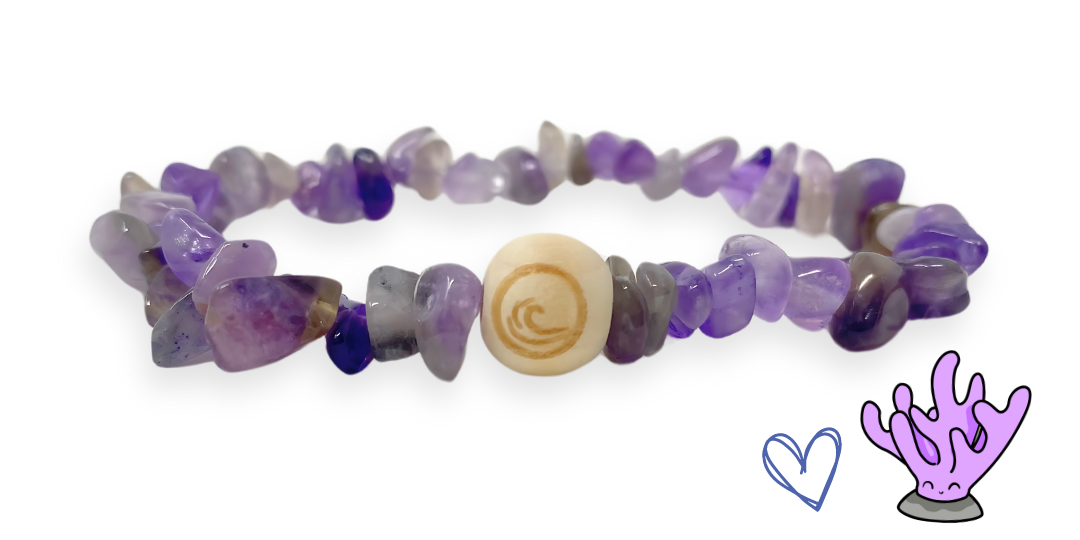 Korall restaurációs karkötő