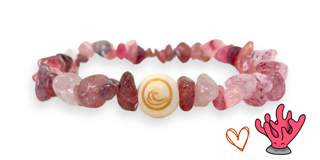 Korall restaurációs karkötő