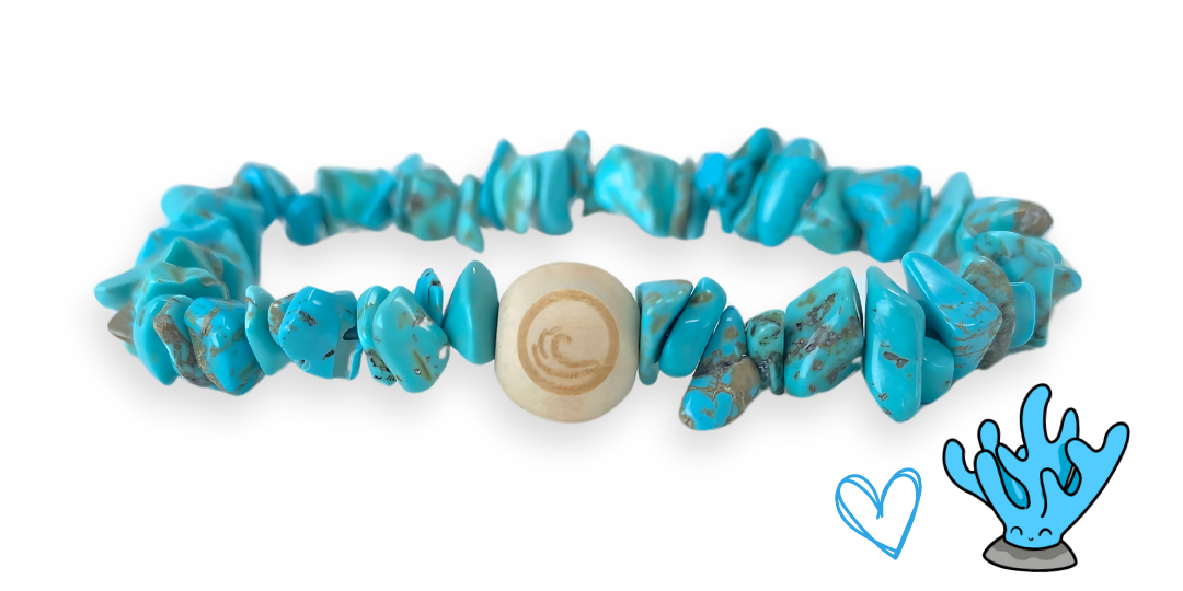 Korall restaurációs karkötő