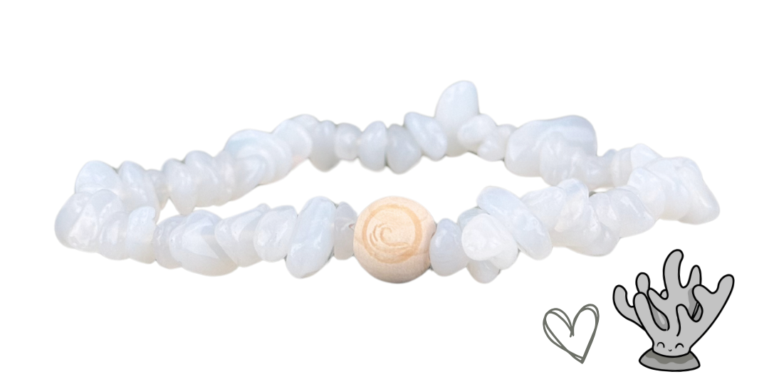 Korall restaurációs karkötő