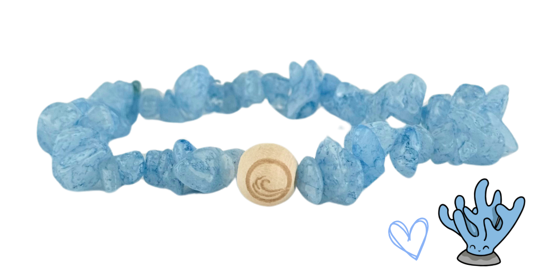 Korall restaurációs karkötő