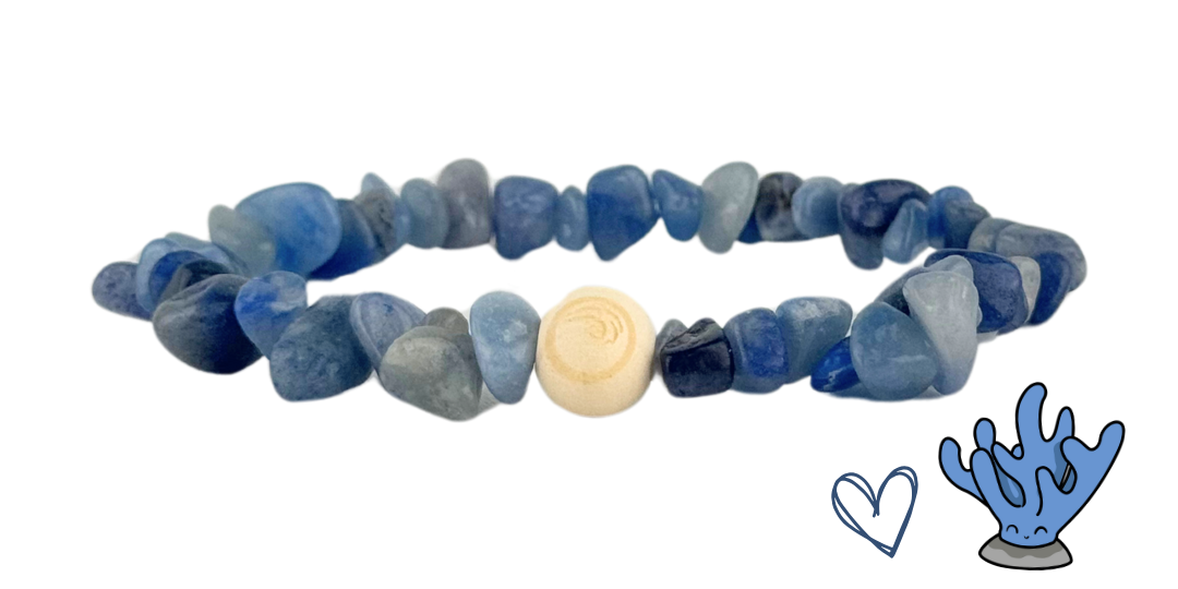 Korall restaurációs karkötő