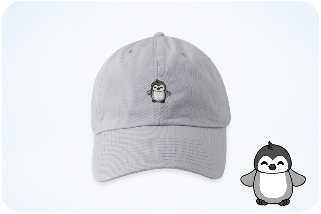 Pinguin-Missionsmütze