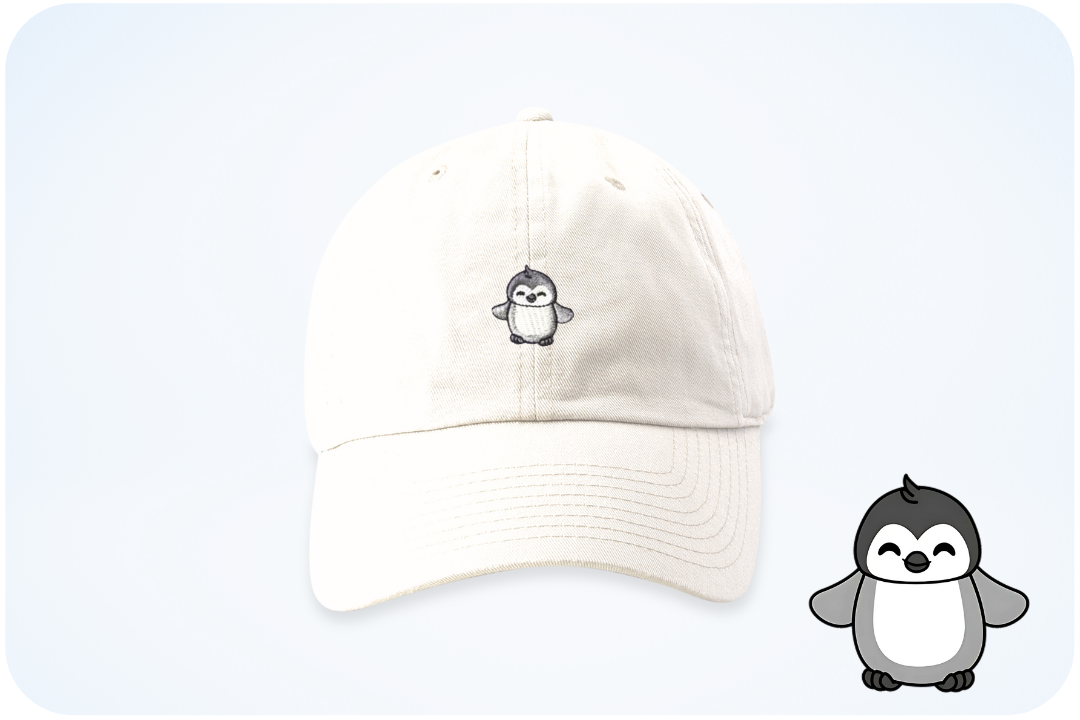 Pinguin-Missionsmütze