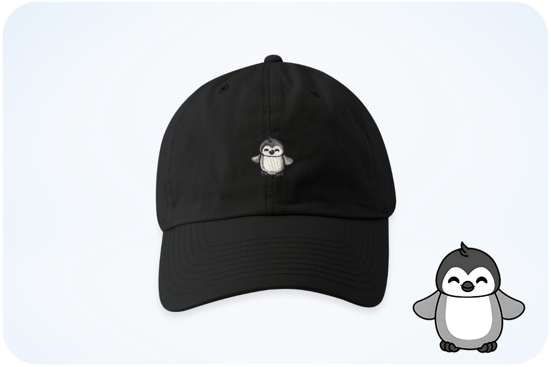 Pinguin-Missionsmütze