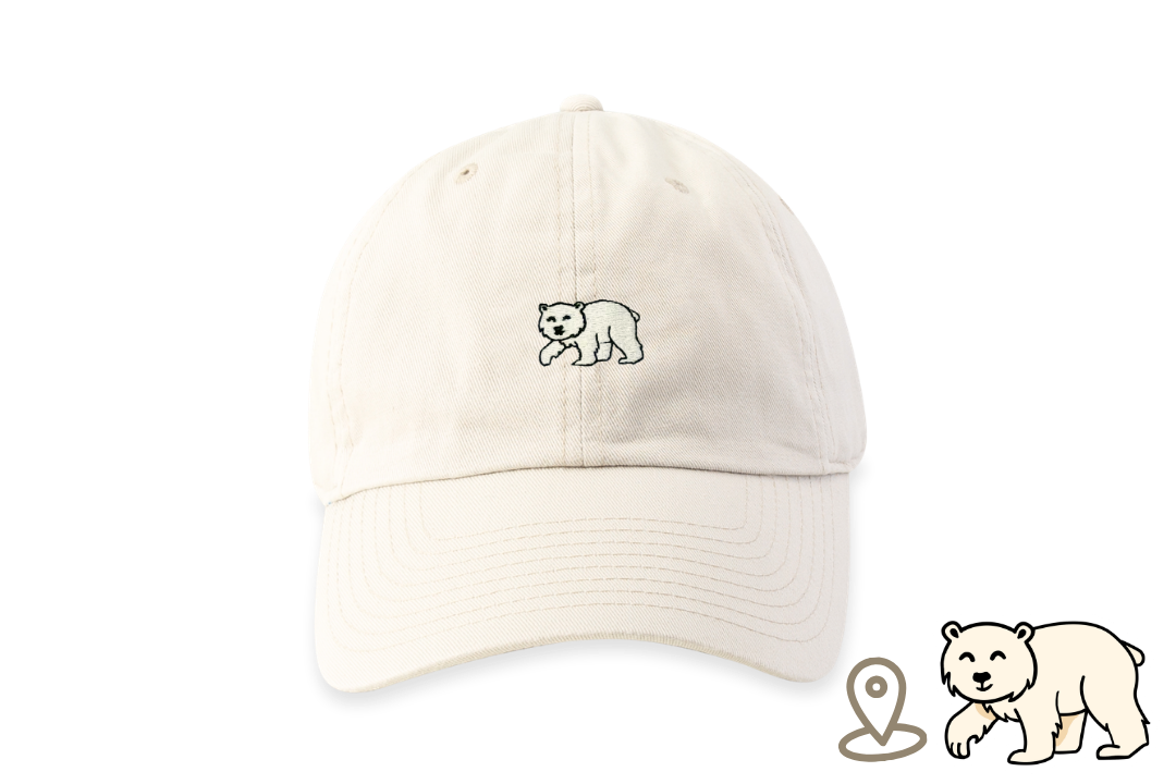 Casquette adoption Ours polaire