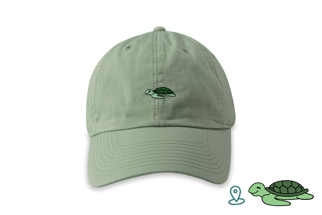 Gorra de adopción de tortuga