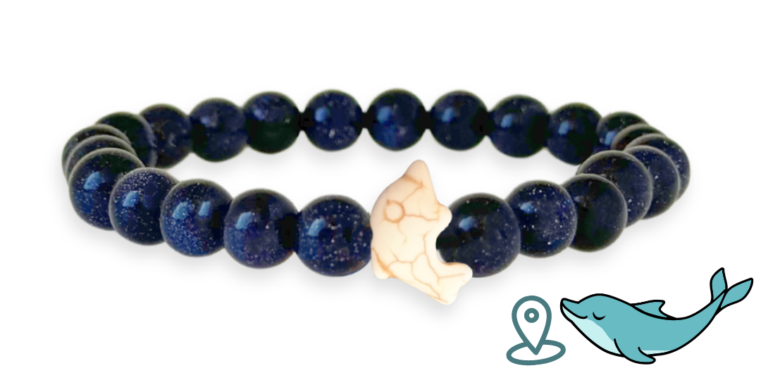 Bracciale con tracciamento dei delfini