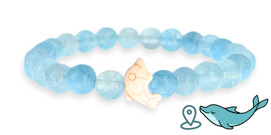 Bracciale con tracciamento dei delfini