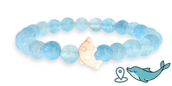 Bracciale con tracciamento dei delfini