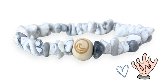 Bracciale di restauro in corallo
