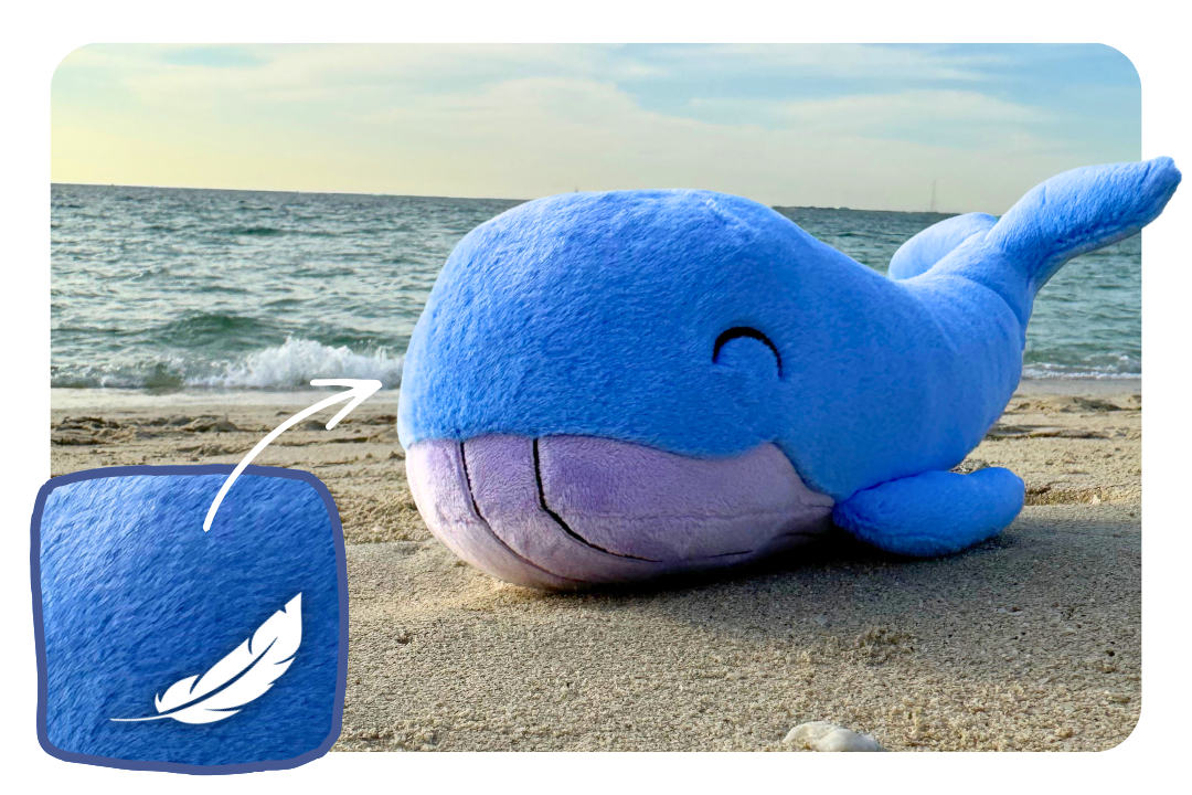 Whale Plushie