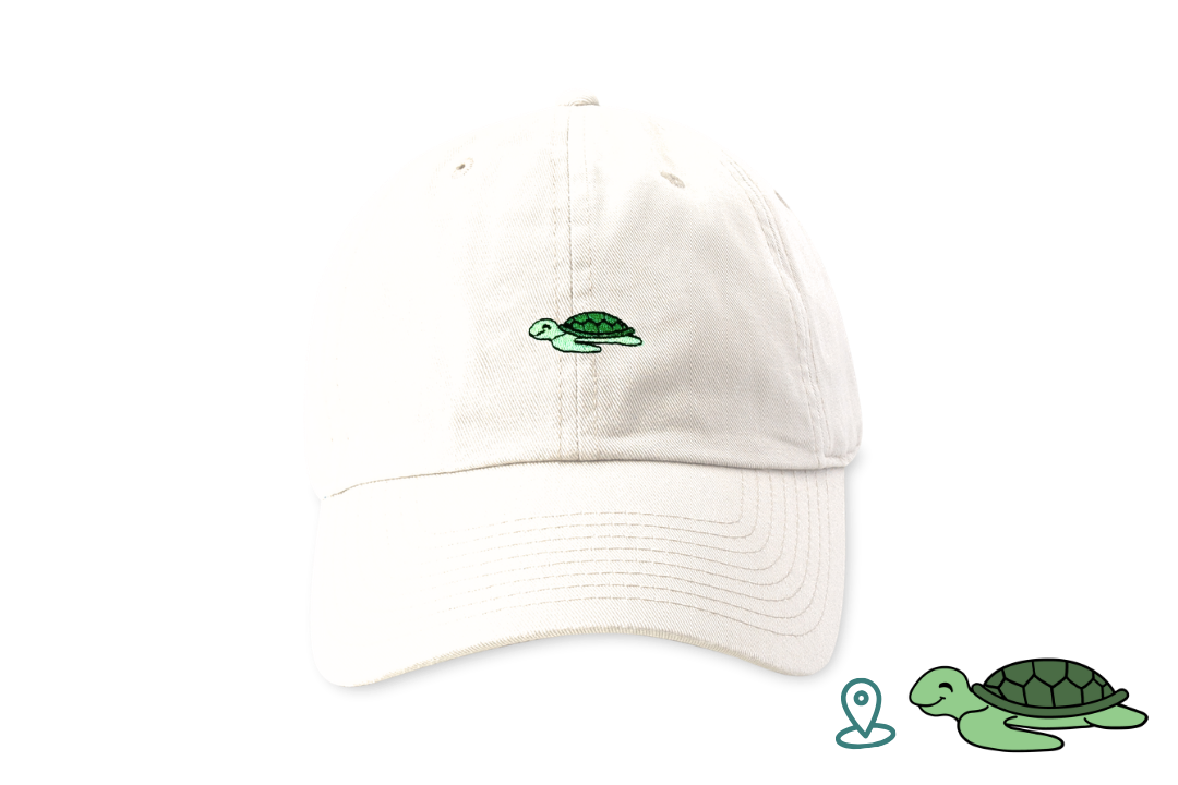 Gorra de adopción de tortuga