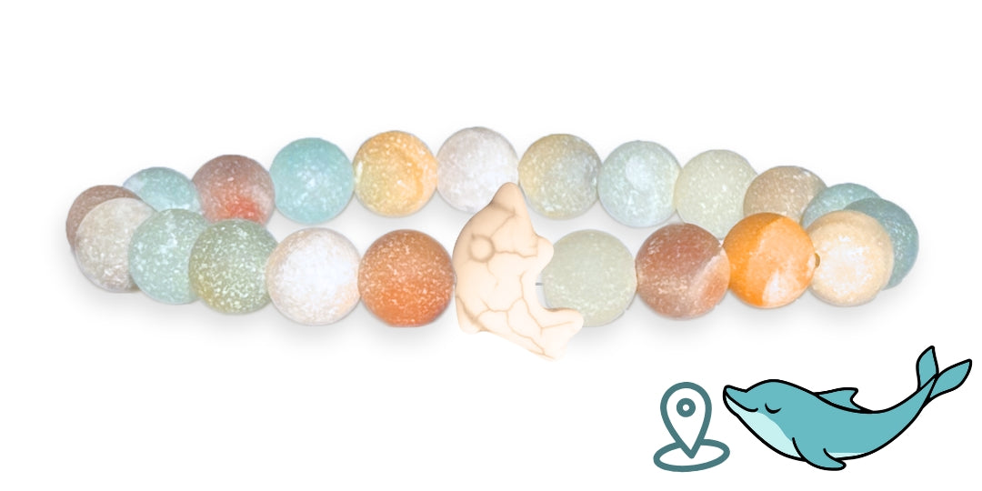 Bracciale con tracciamento dei delfini
