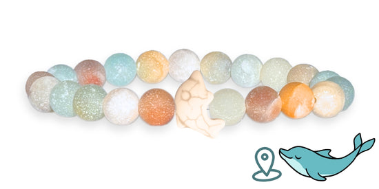 Bracciale con tracciamento dei delfini