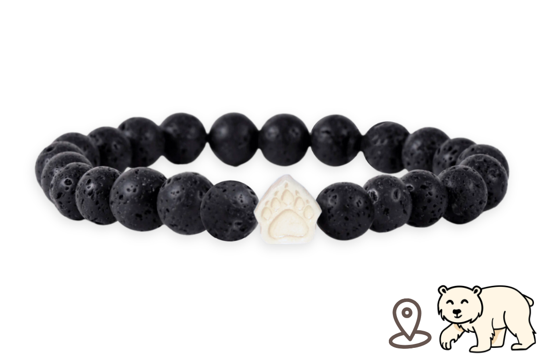 Polar Bear Tracking Bracelet