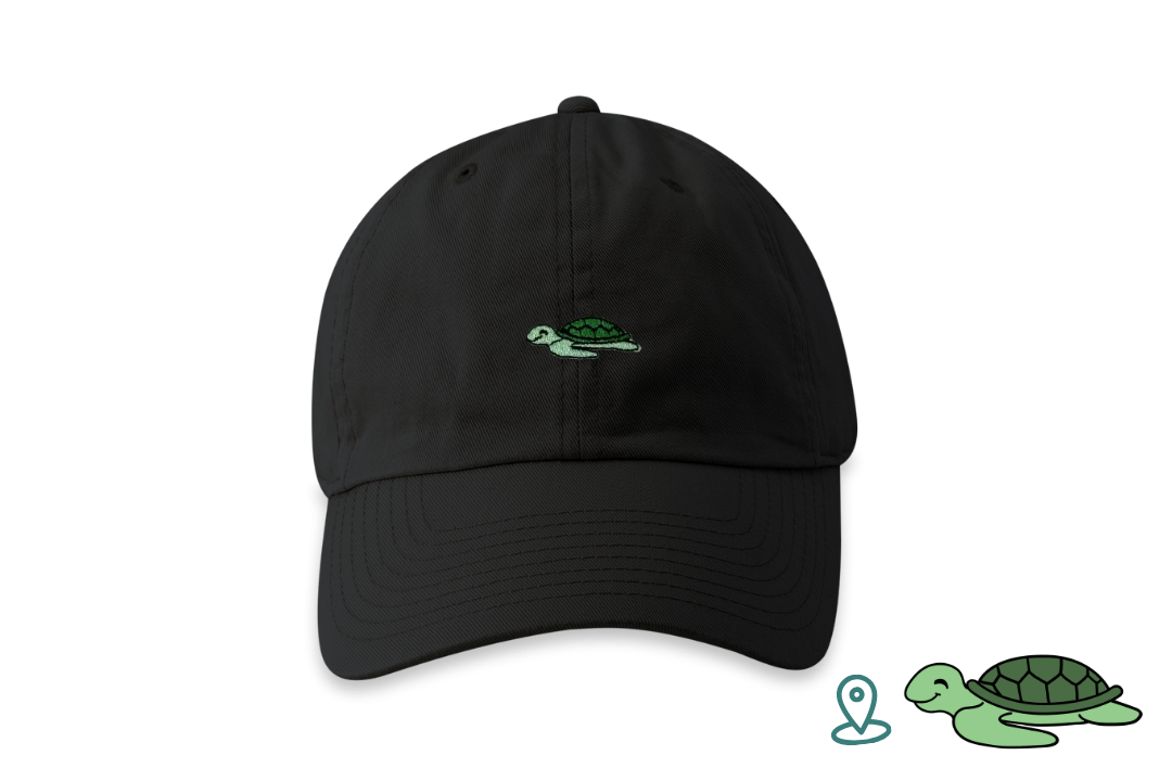 Gorra de adopción de tortuga