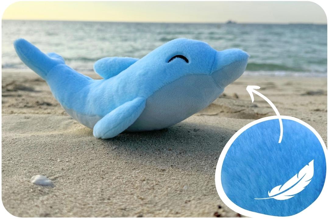 Delphin Adoption Plüschtier