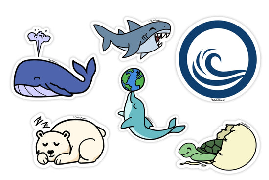 ClubOcean Stickers