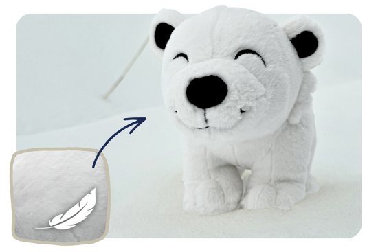Polar Bear Mission Plushie – ClubOcean